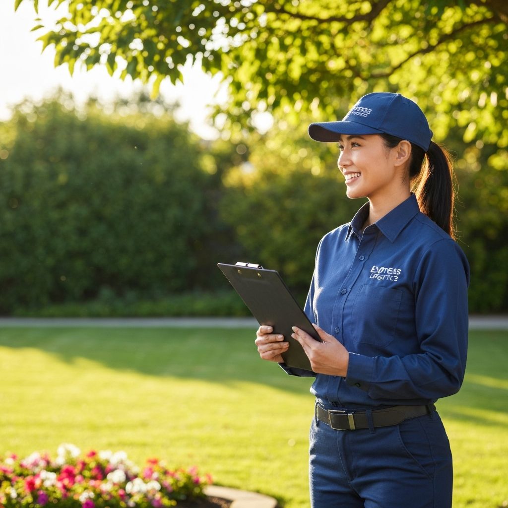 Express Logistics delivery professional